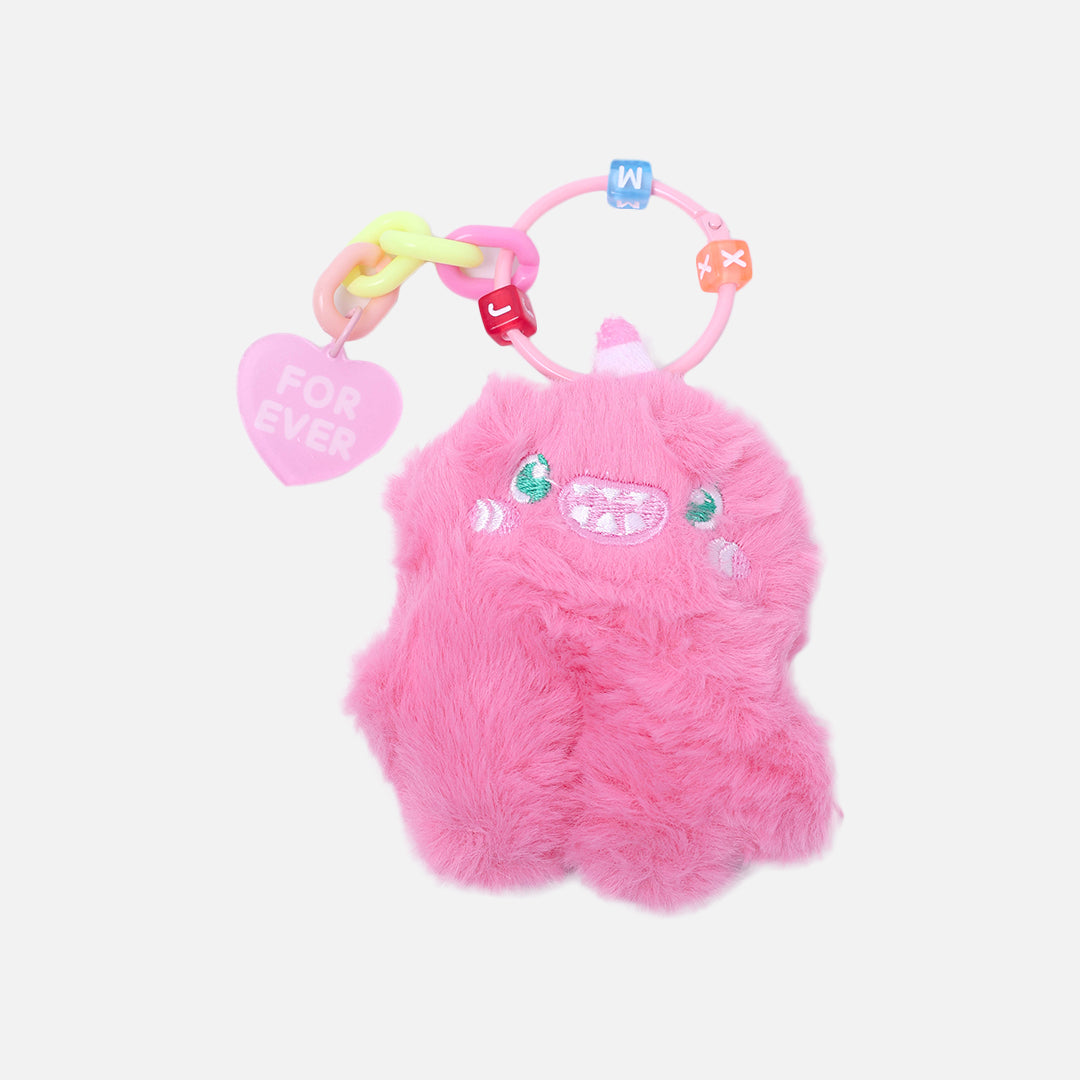 Stroberi Fur Character Keychain