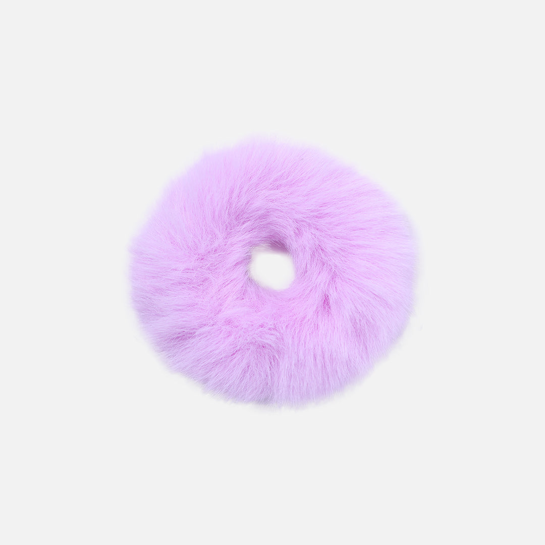 Stroberi Fur Color Thick Hair Tie