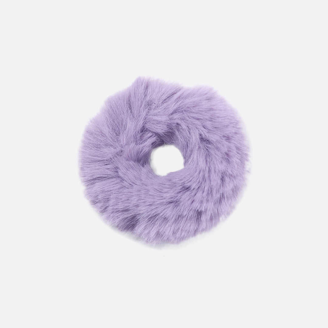 Stroberi Fur Color Thick Hair Tie