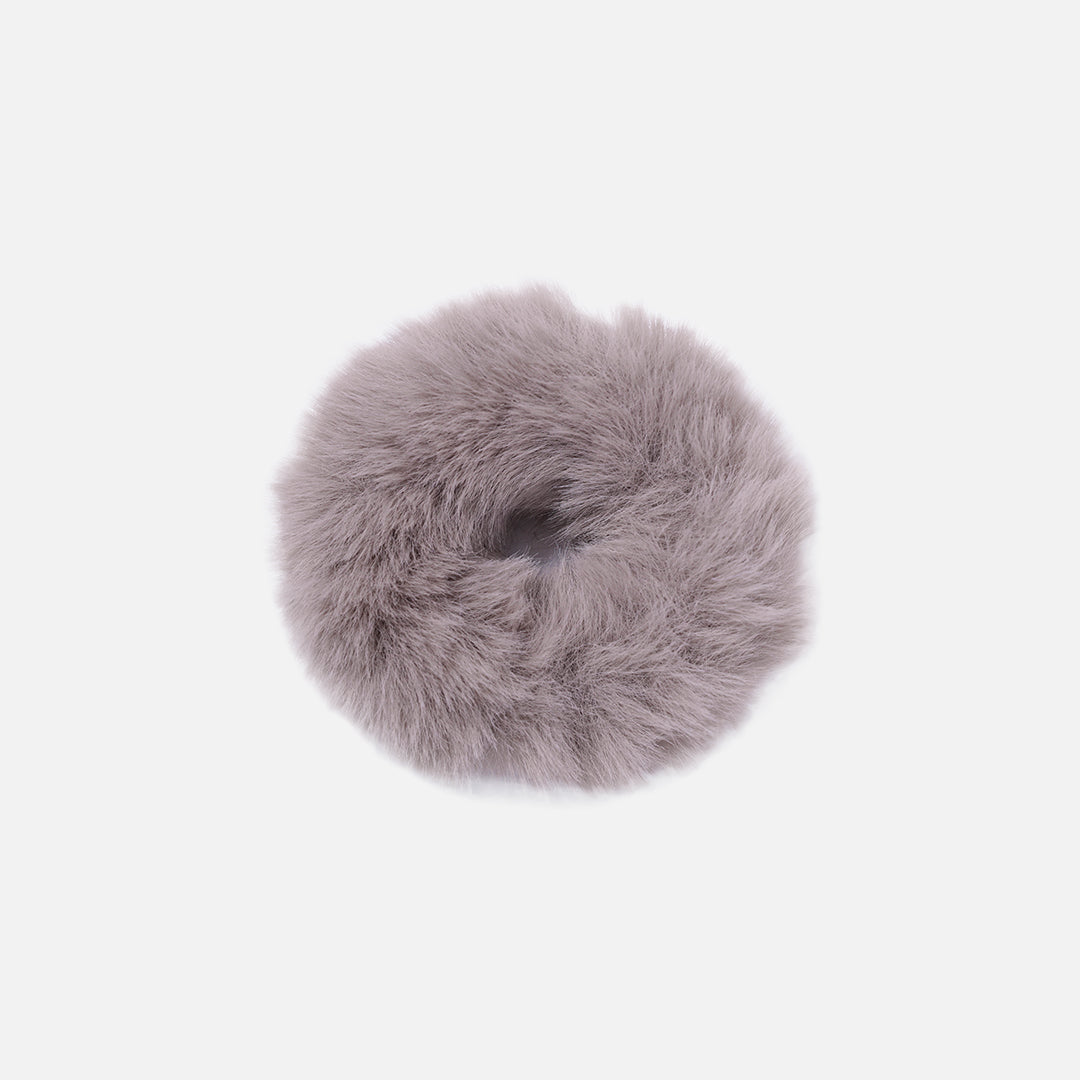 Stroberi Fur Color Thick Hair Tie