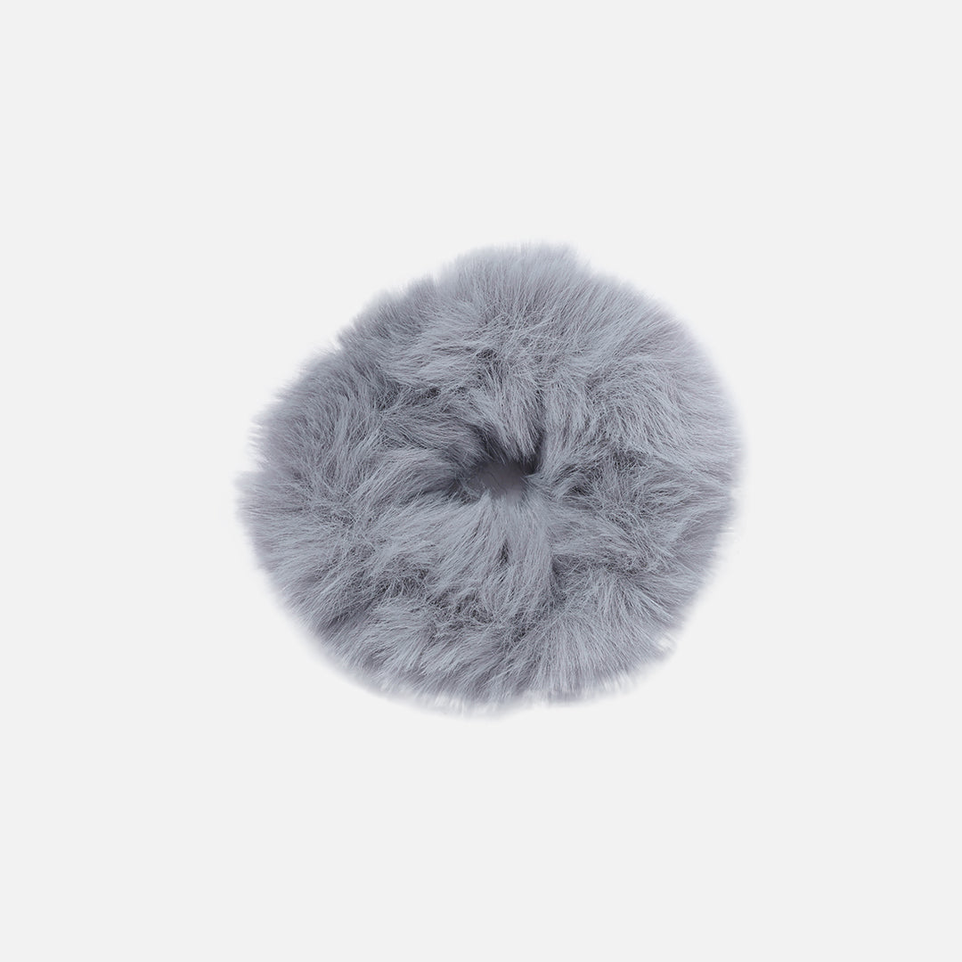 Stroberi Fur Color Thick Hair Tie