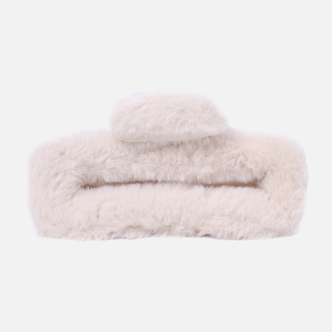 Stroberi Fur Shape Hair Clip