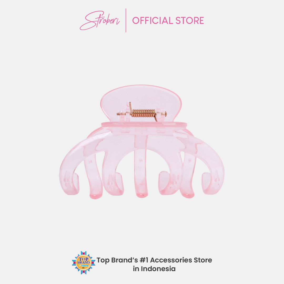 Stroberi Pastel Claw Color Hair Clip