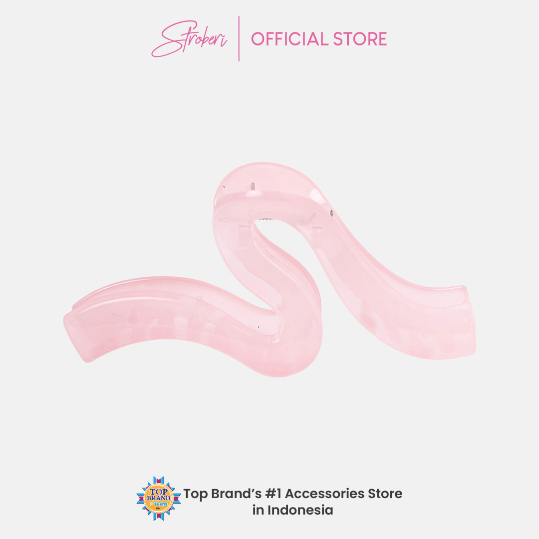 Stroberi Swirl Simple & Color Hair Clip