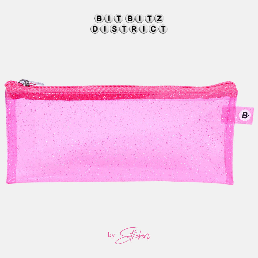 Stroberi Mica Glitter Pouch Series