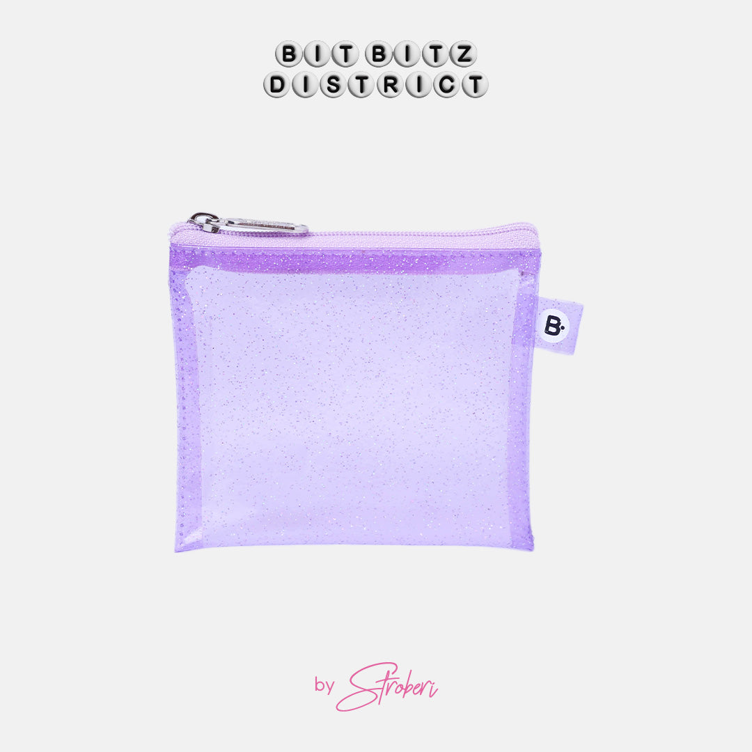 Stroberi Mica Glitter Pouch Series