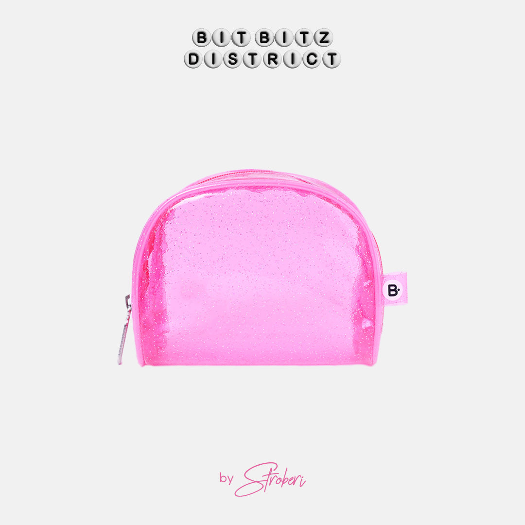 Stroberi Mica Glitter Pouch Series