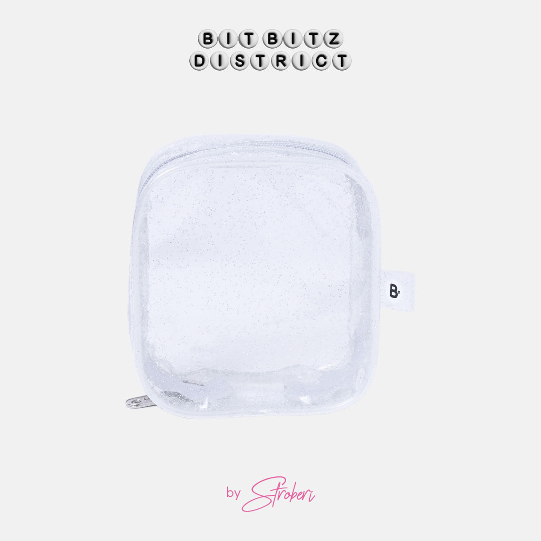 Stroberi Mica Glitter Pouch Series