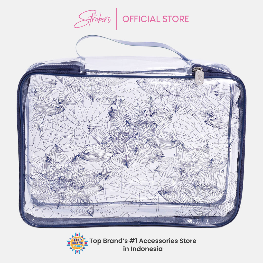 Stroberi Flower Series Pouch