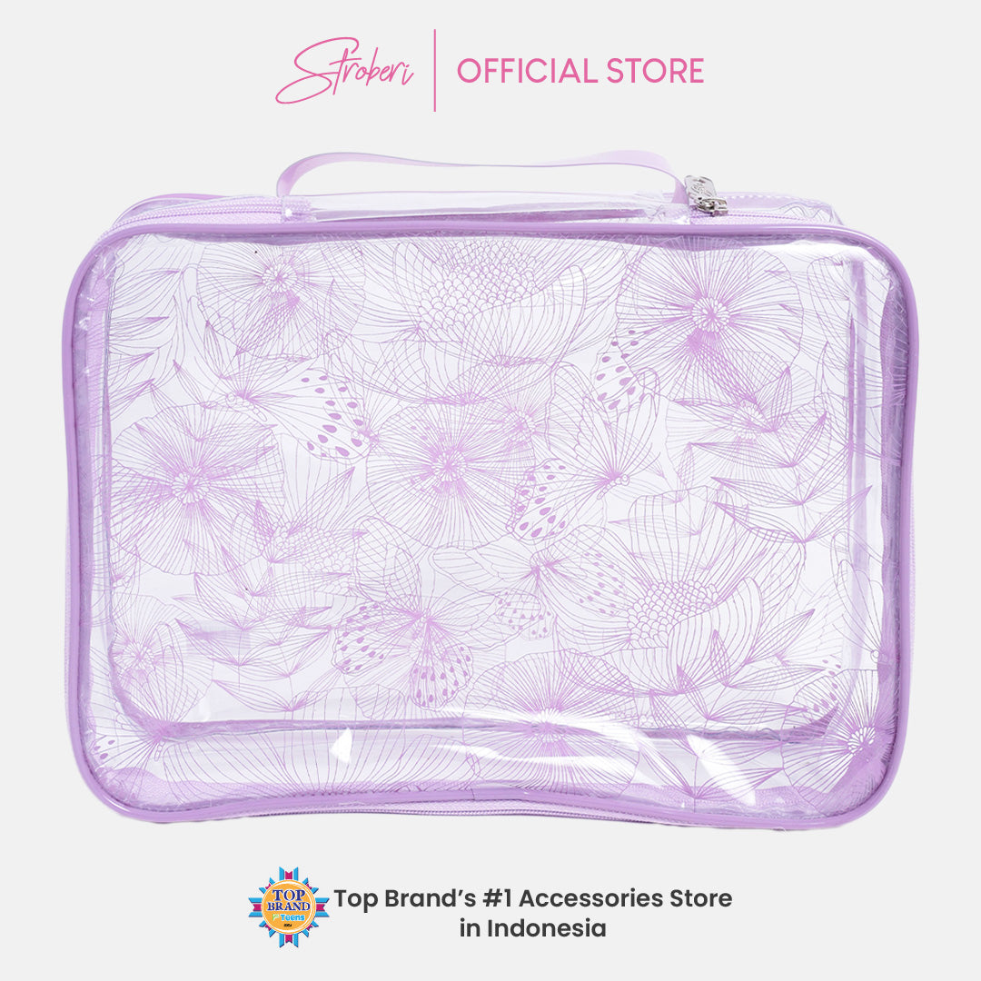 Stroberi Flower Series Pouch