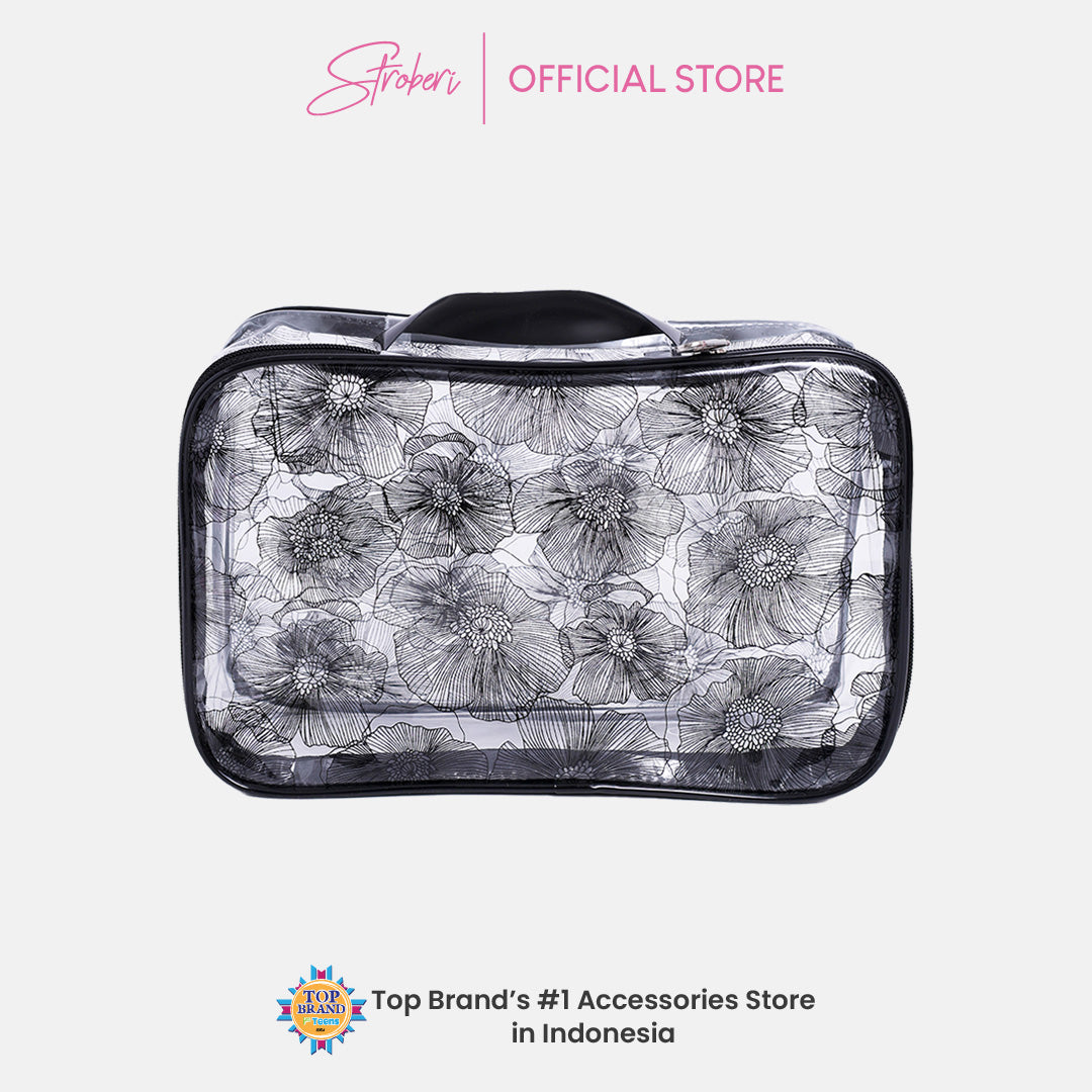 Stroberi Flower Series Pouch