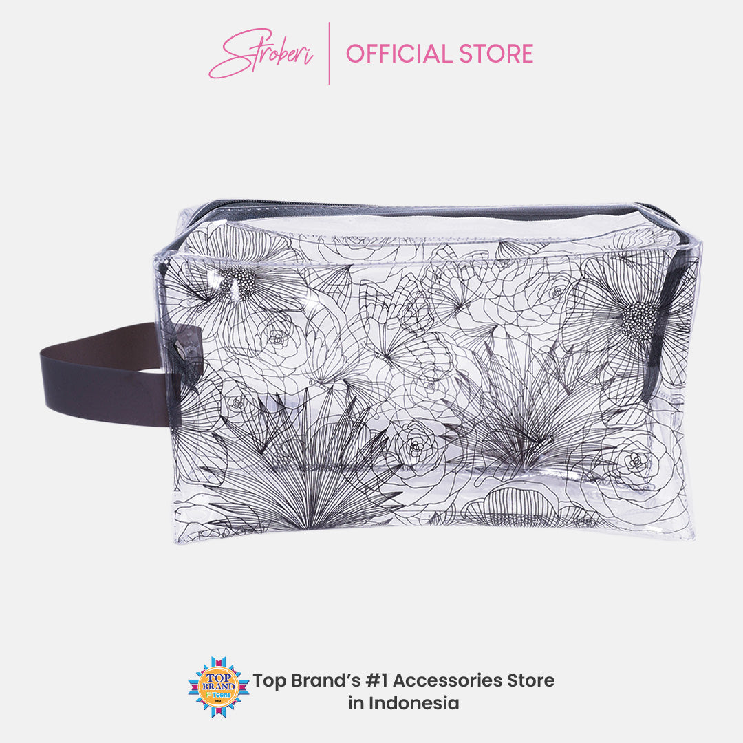Stroberi Flower Series Pouch