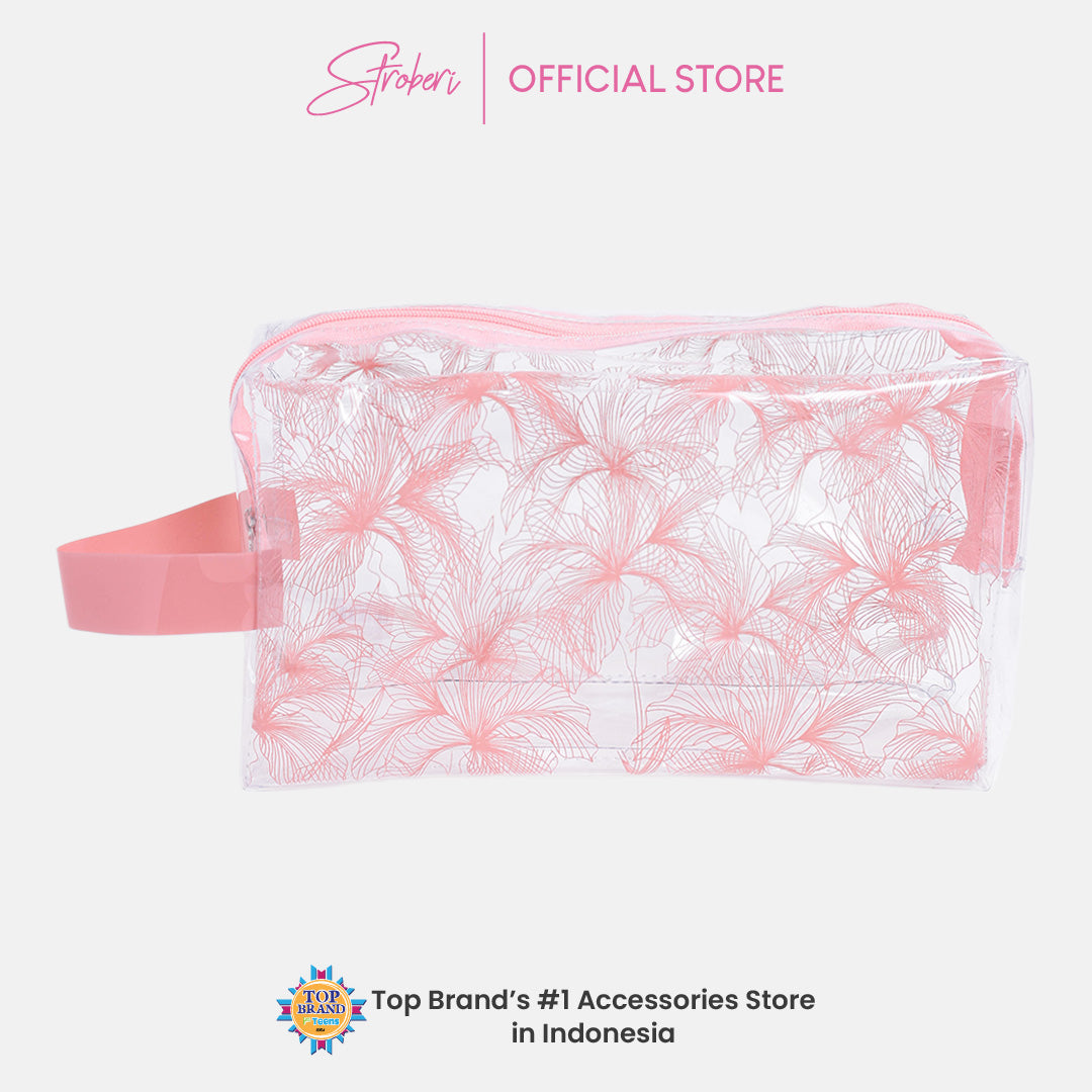 Stroberi Flower Series Pouch