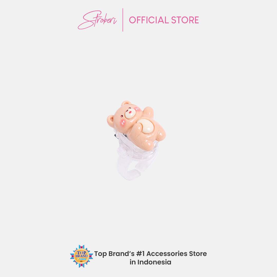 Stroberi Character Lamp Kids Ring