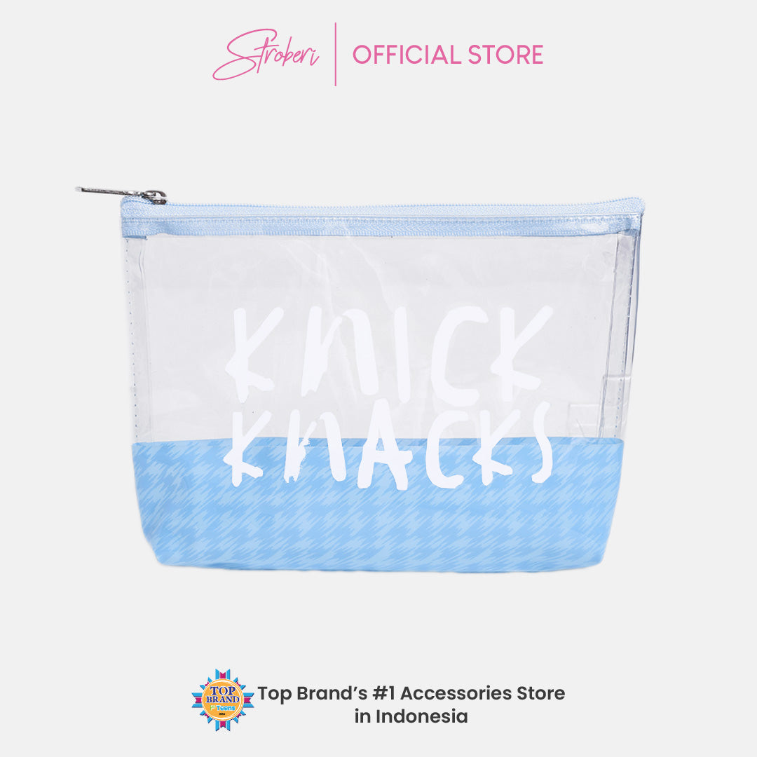 Stroberi Houndstooth Pouch Series