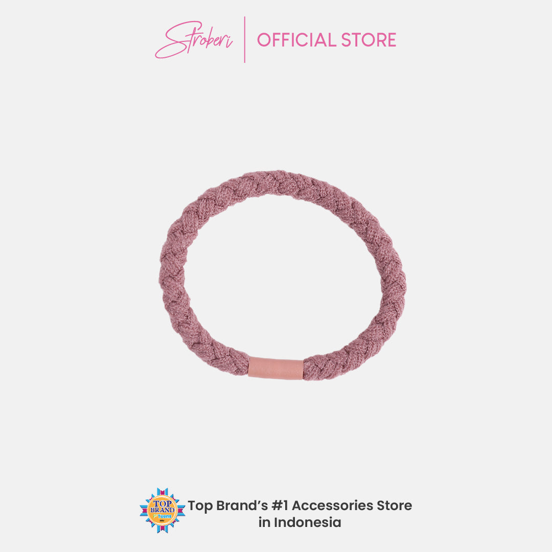 Stroberi Braid Round Color New Hair Tie