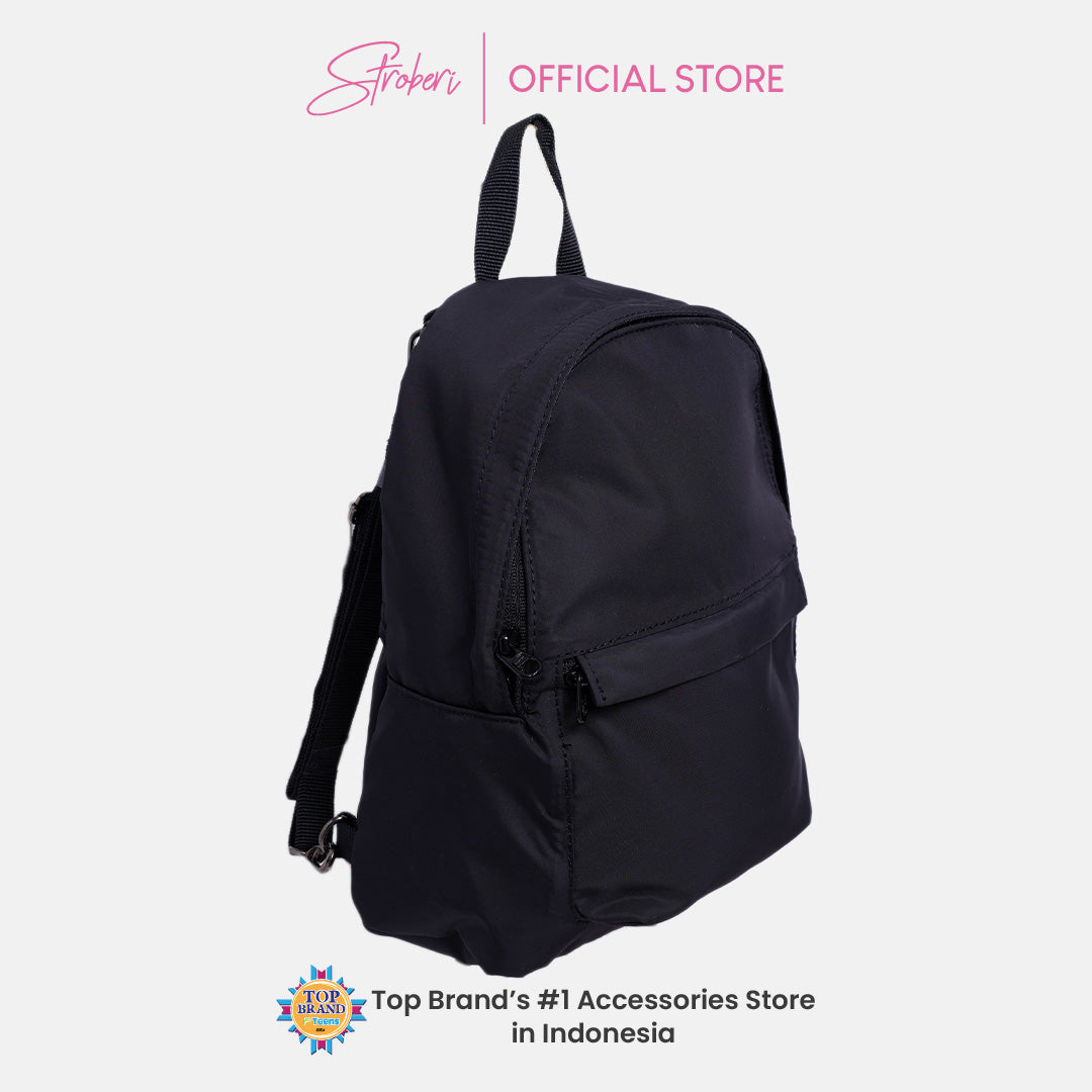 Stroberi Simple Black Bag Series