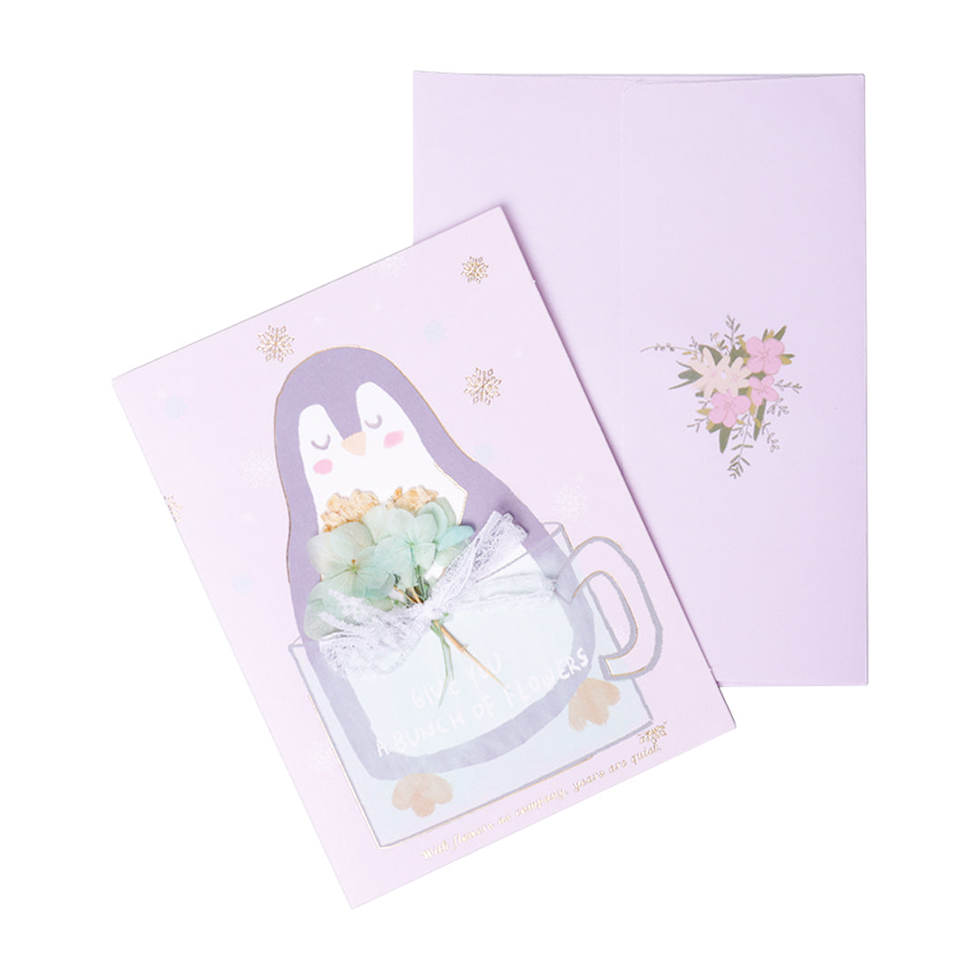 Stroberi Greeting Card Animal