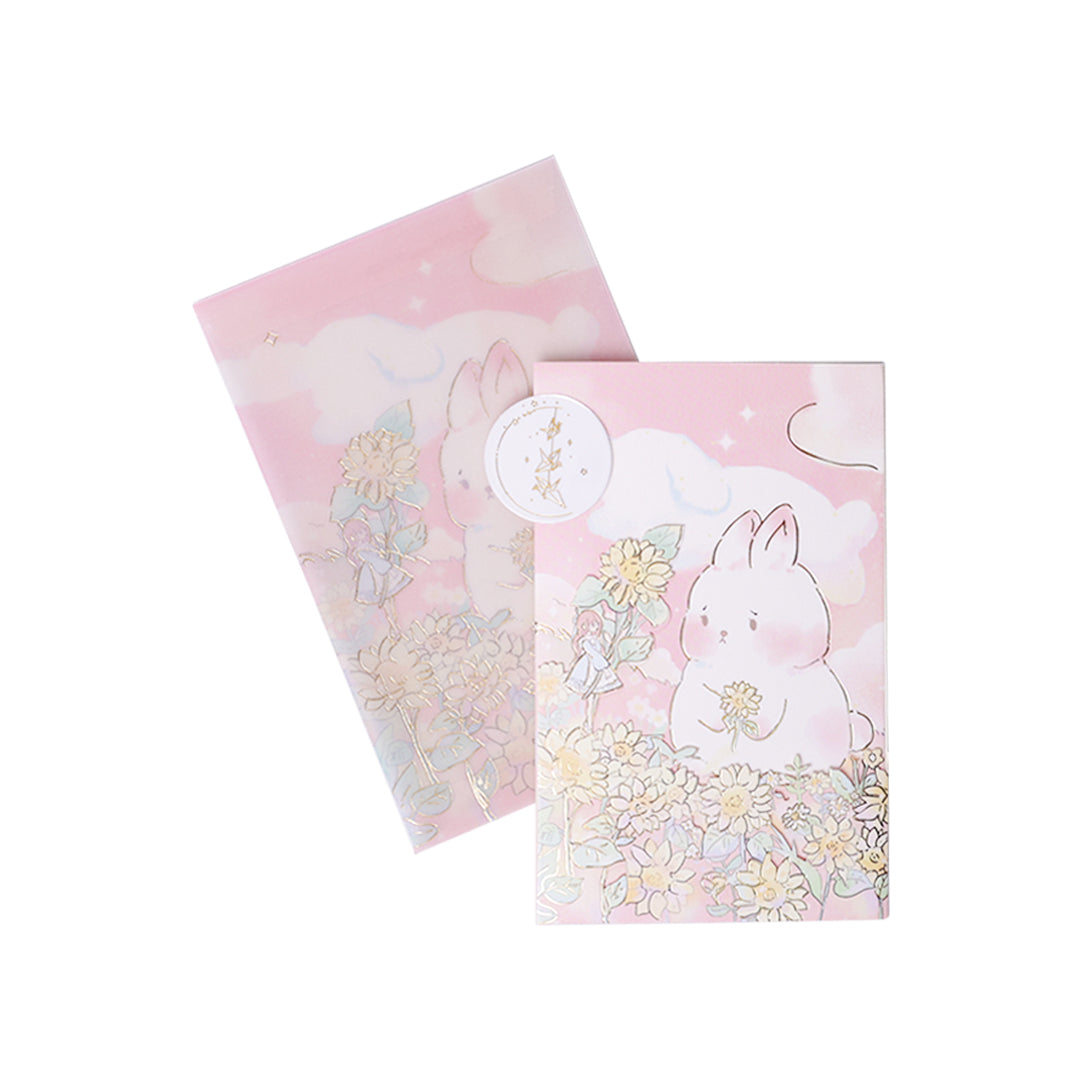 Stroberi Greeting Card Bunny