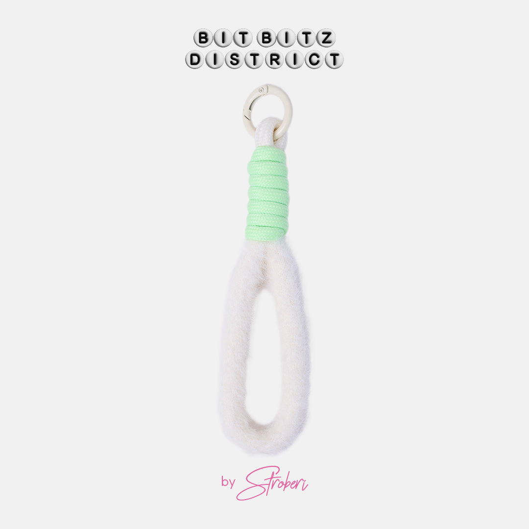 Stroberi Mix Rope Wrist Phone Strap