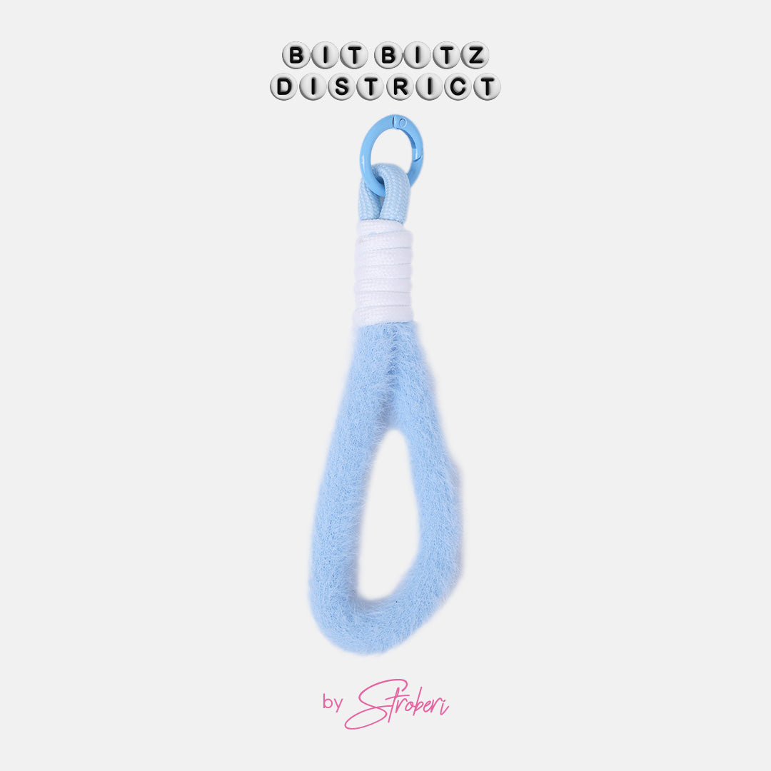 Stroberi Mix Rope Wrist Phone Strap