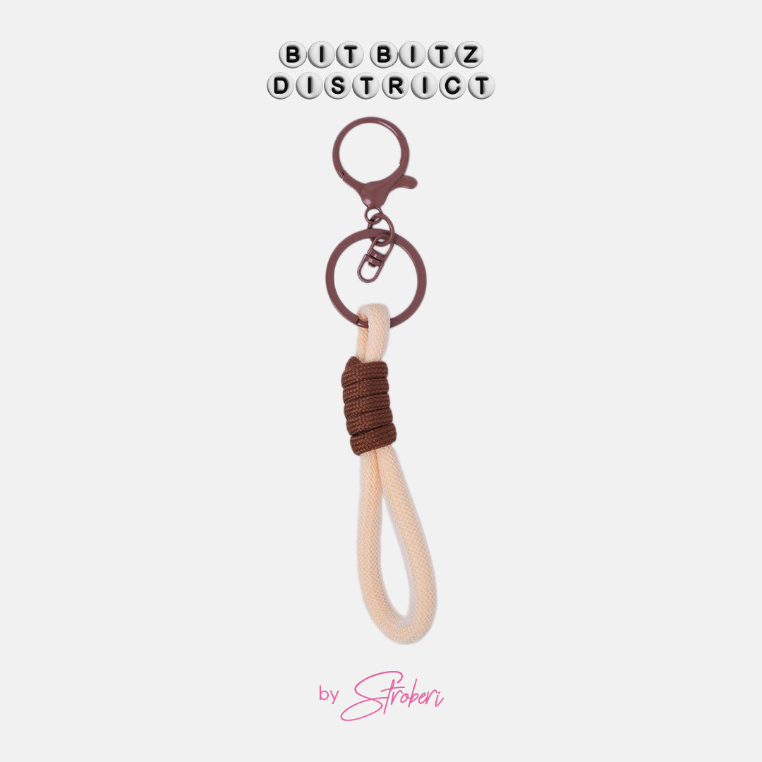 Stroberi Mix Rope Wrist Phone Strap