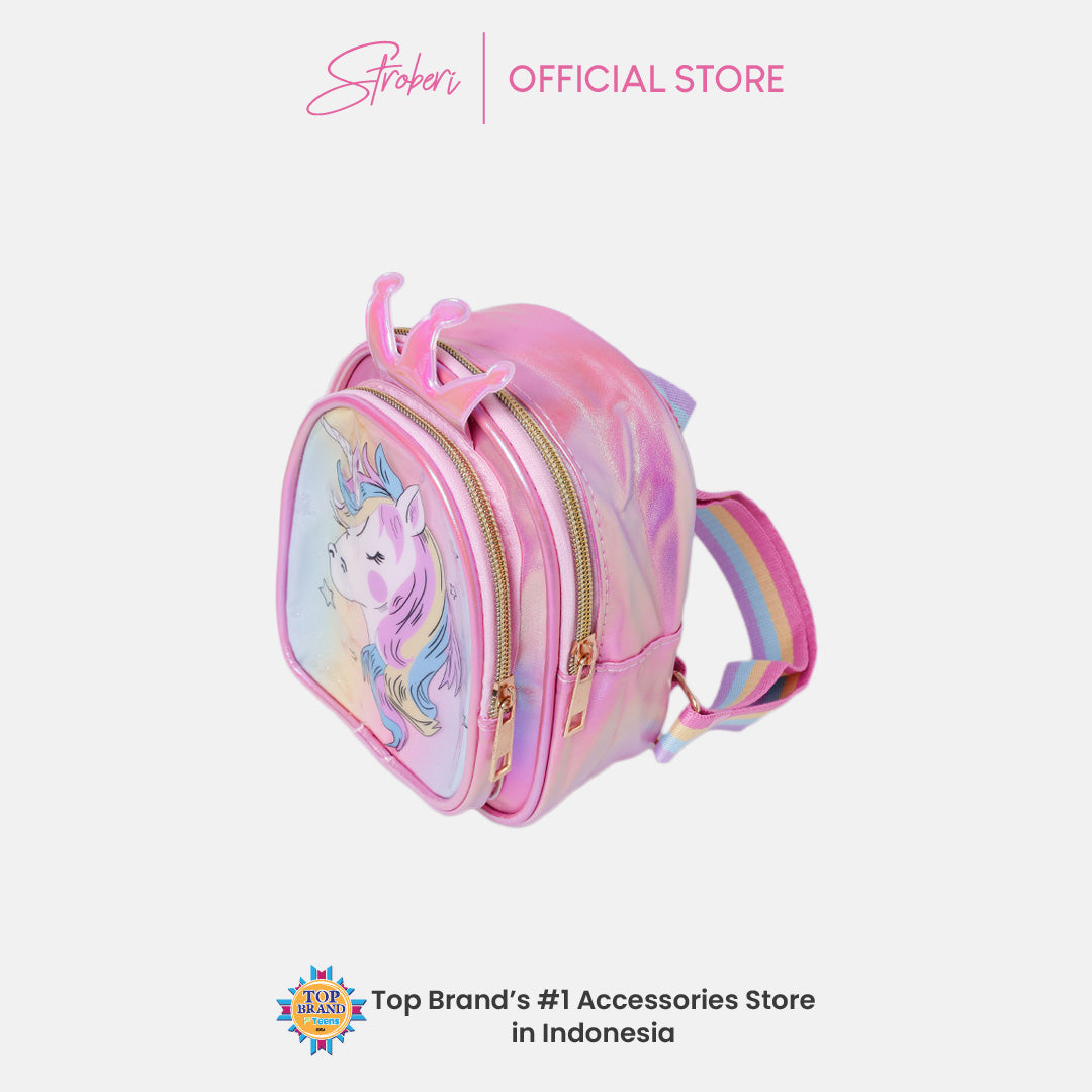 Stroberi Cartoon Mini Backpack