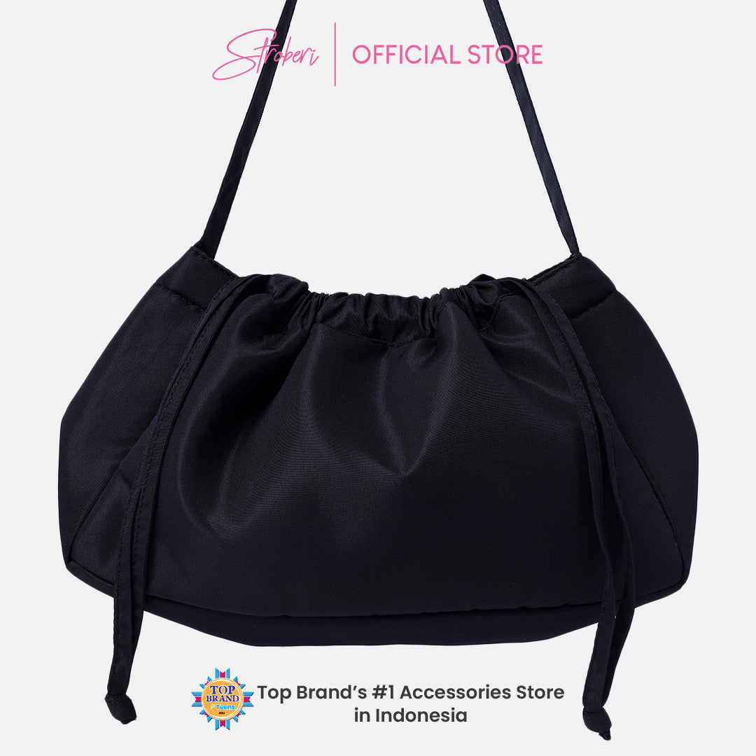 Stroberi Drawstring Sling Bag