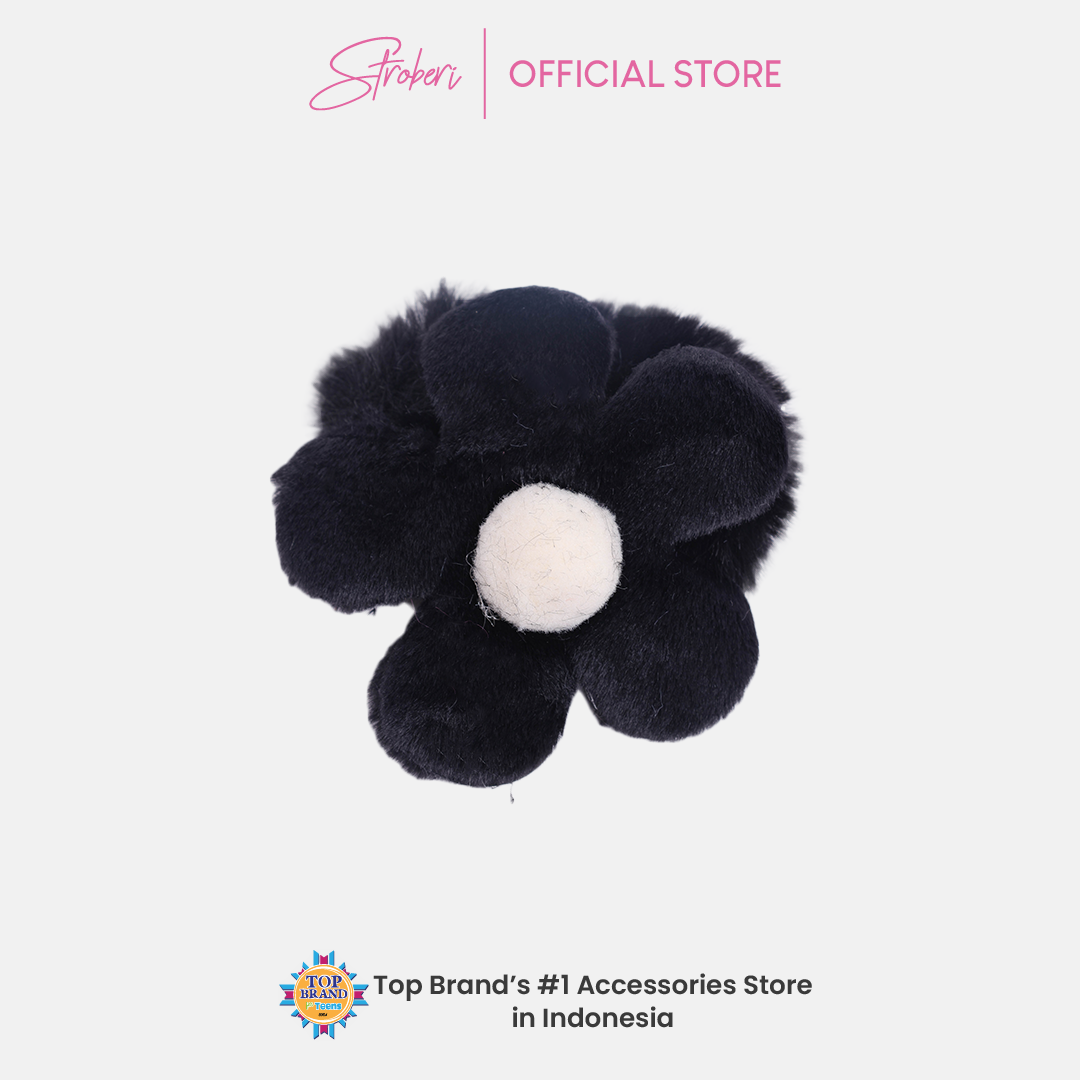 Stroberi Fur Character Hair Tie