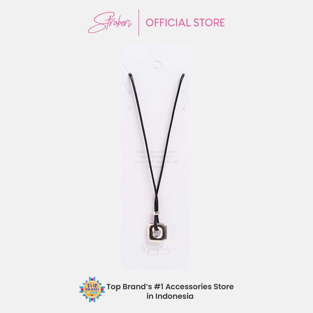 Stroberi Rope & Beads Necklace