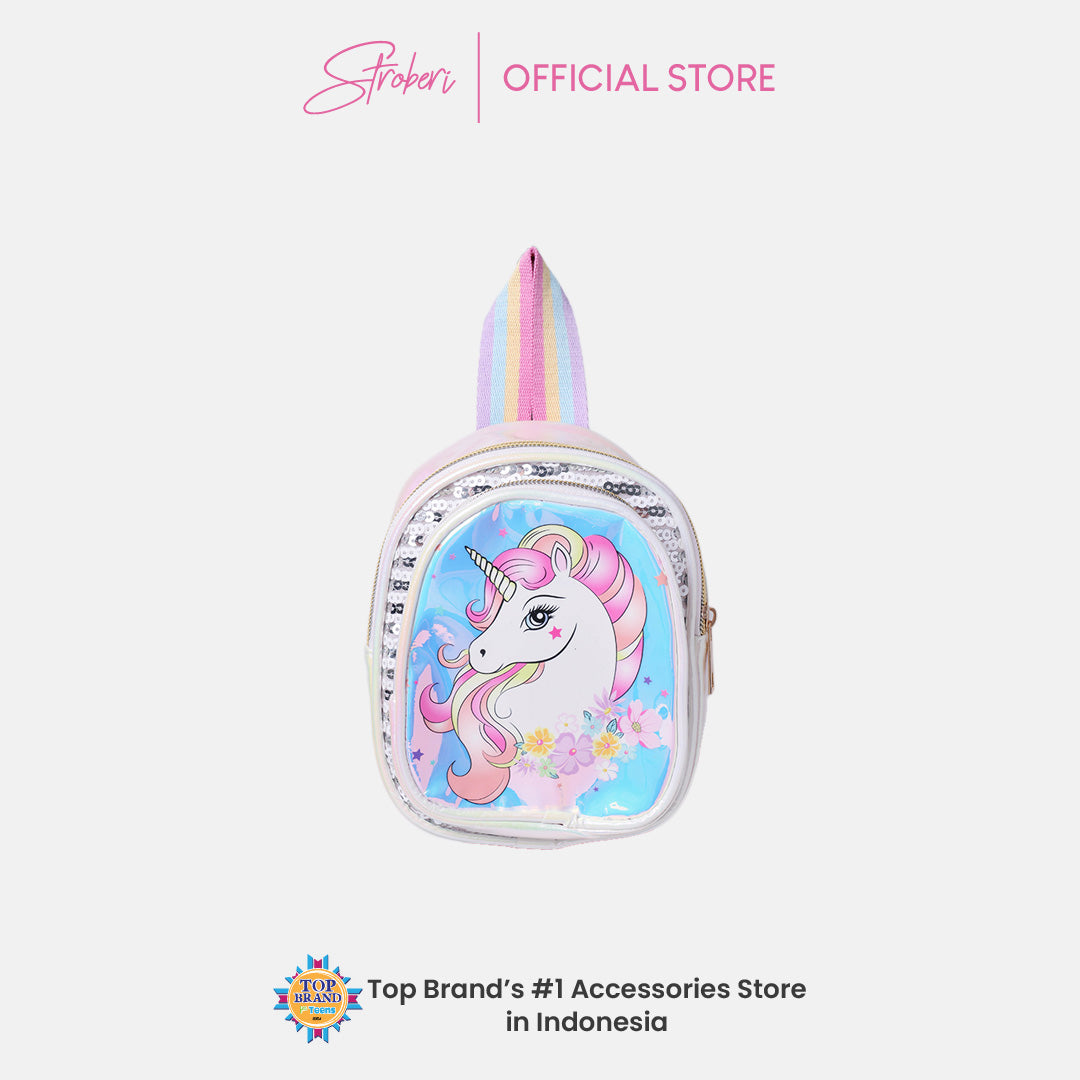 Stroberi Cartoon Mini Backpack