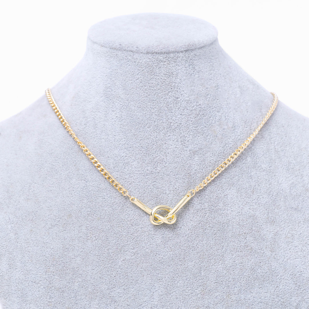 Stroberi New Gold Chain Necklace