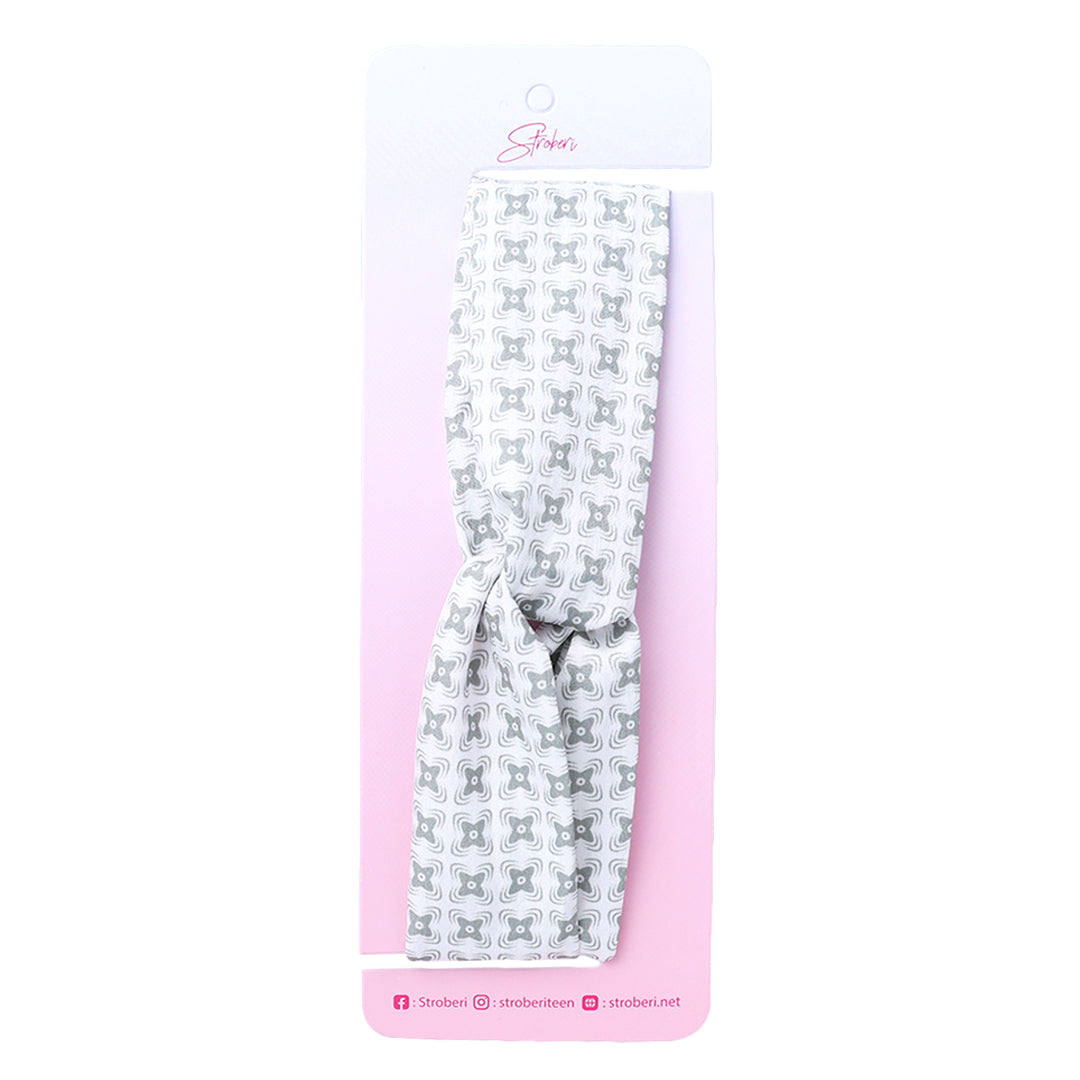 Stroberi Flower Fabric Headband