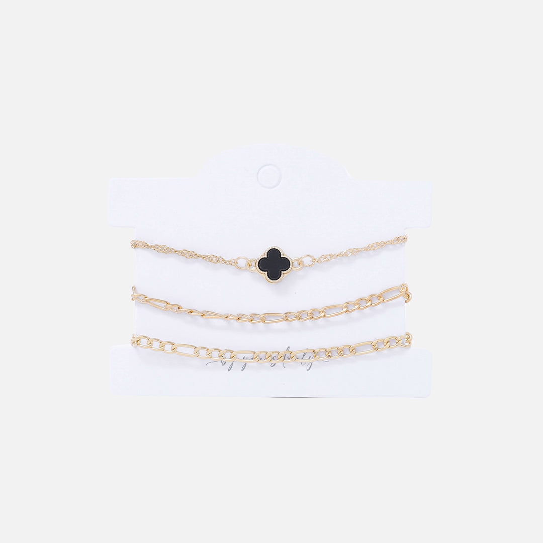 Stroberi Chain Bracelet Set