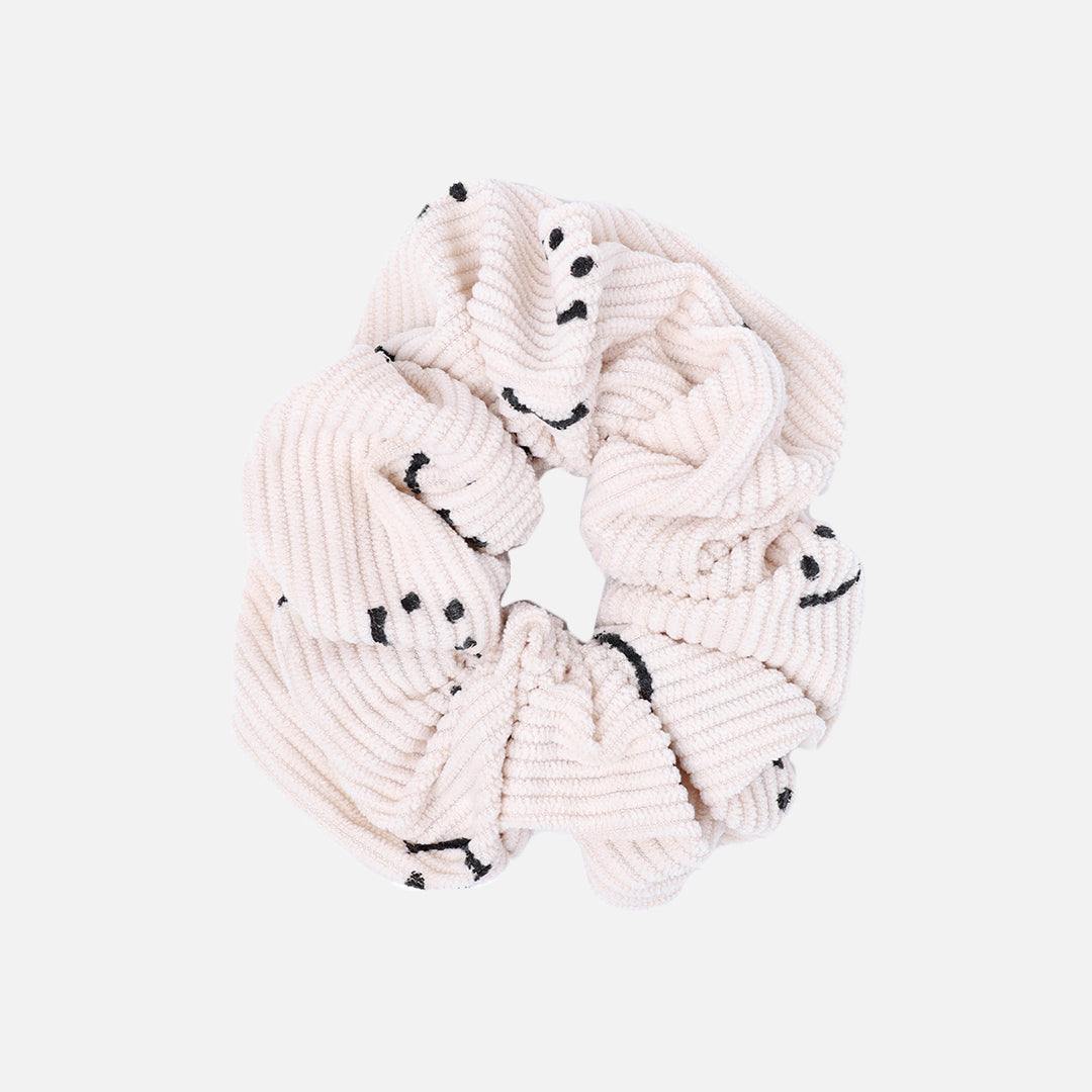 Stroberi Scrunchie Corduroy Hair Tie