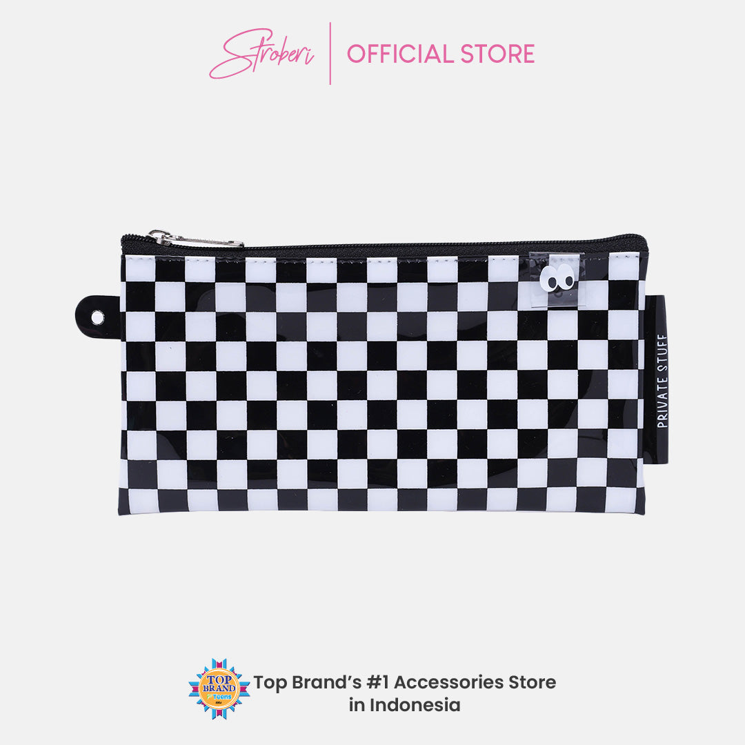 Stroberi Mini Clear Pouch