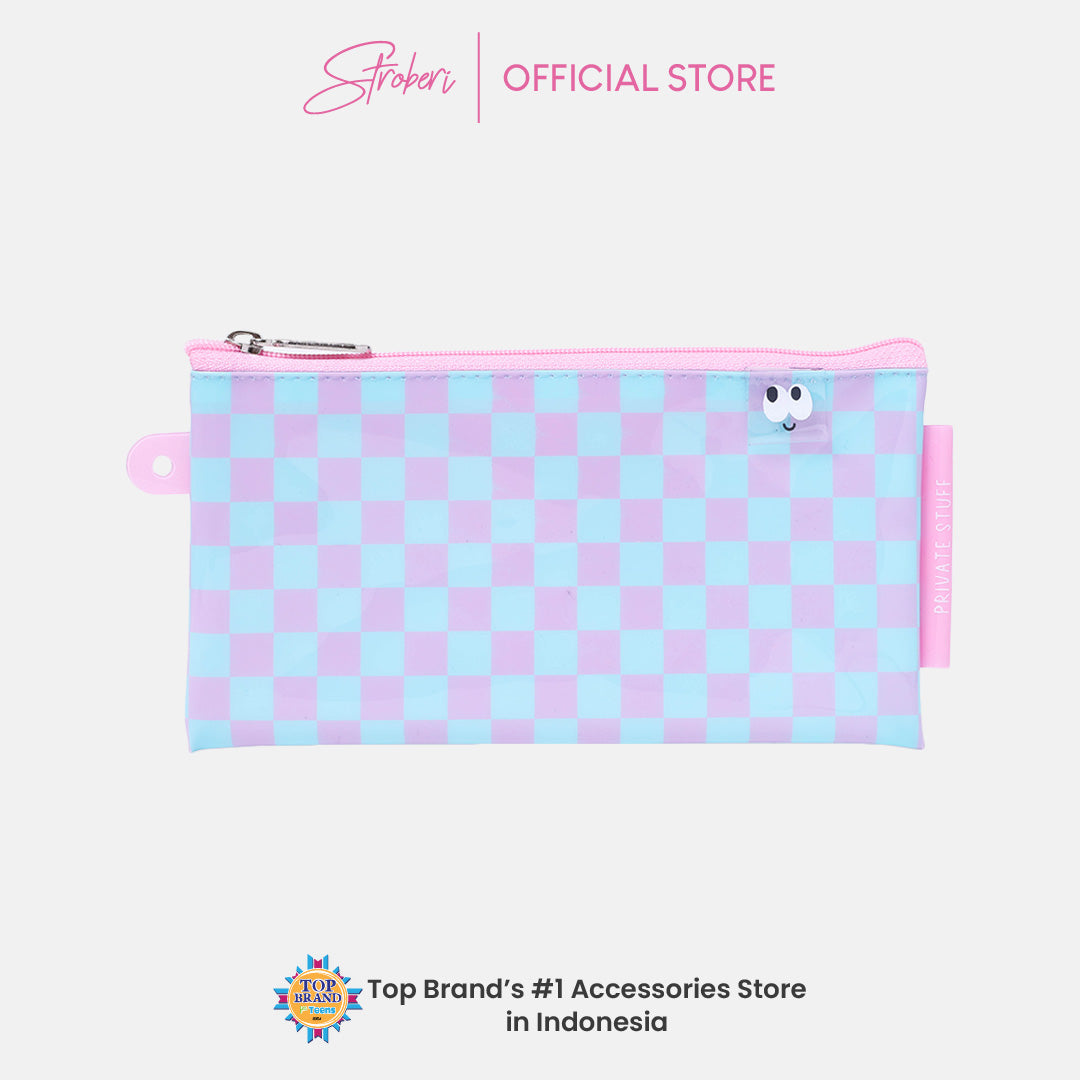 Stroberi Mini Clear Pouch
