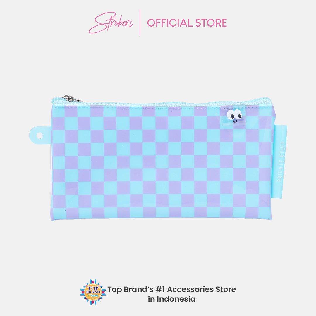 Stroberi Mini Clear Pouch