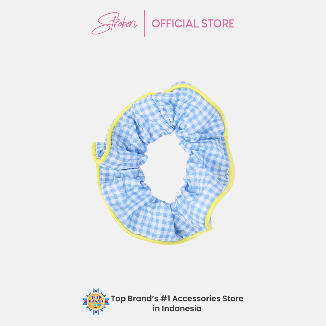Stroberi Scrunchie Motif -1 Hair Tie