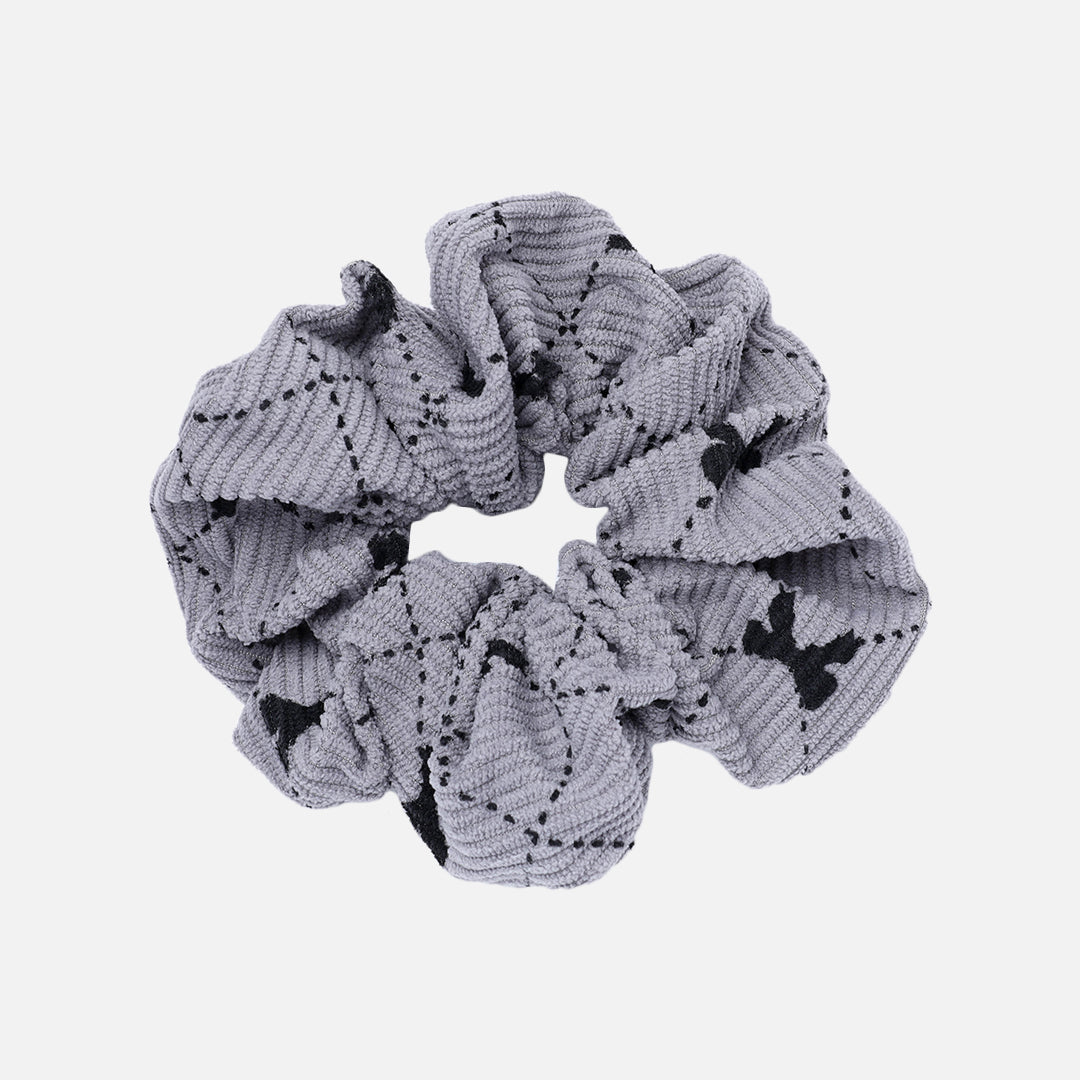 Stroberi Scrunchie Corduroy Hair Tie