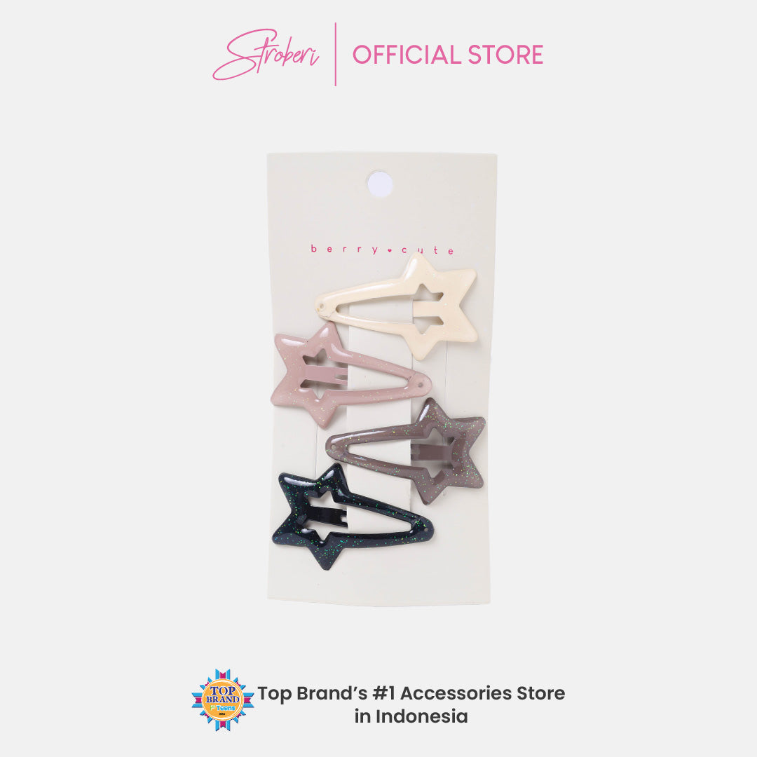 Stroberi Hole Doff Set Hair Clip
