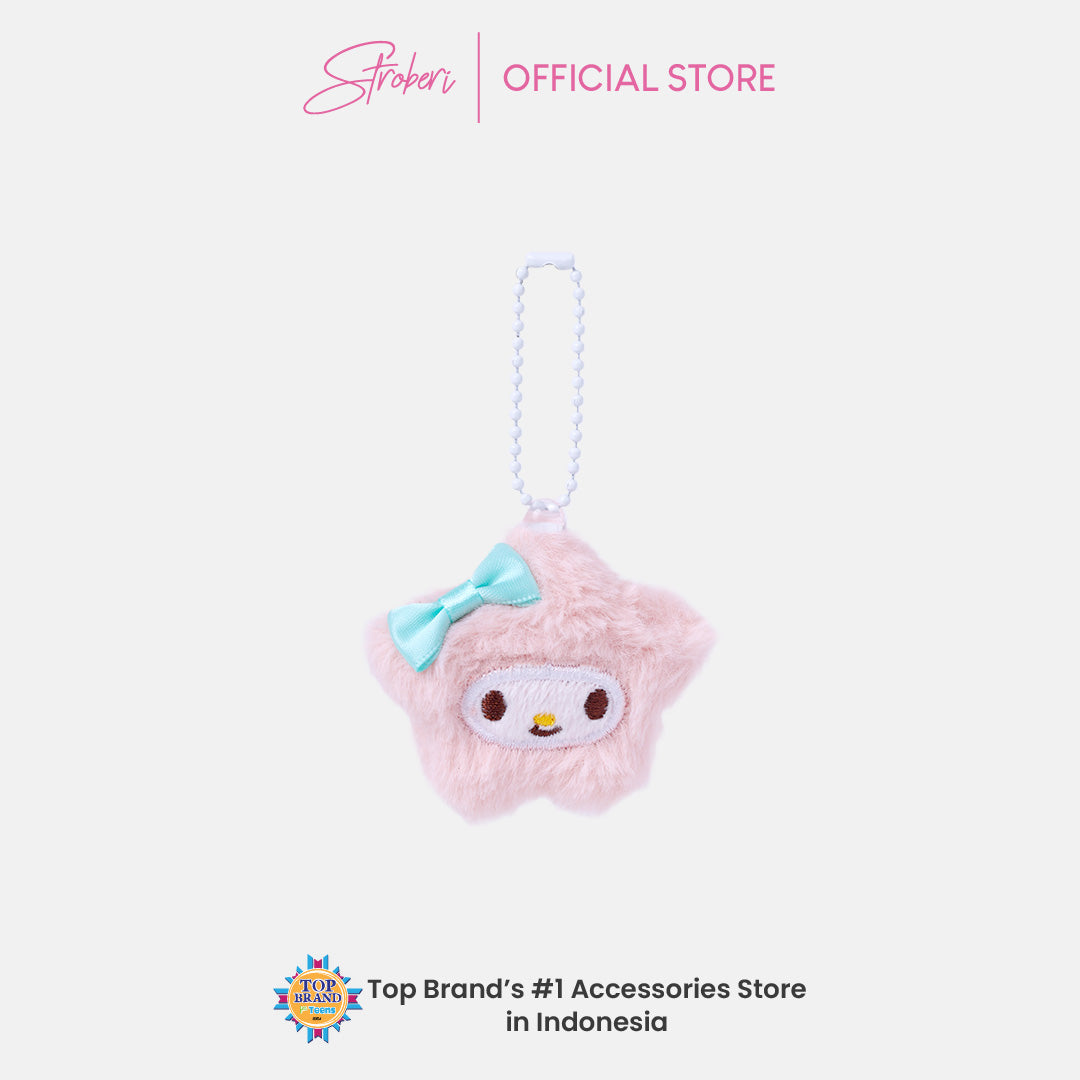 Stroberi Fur Character Keychain