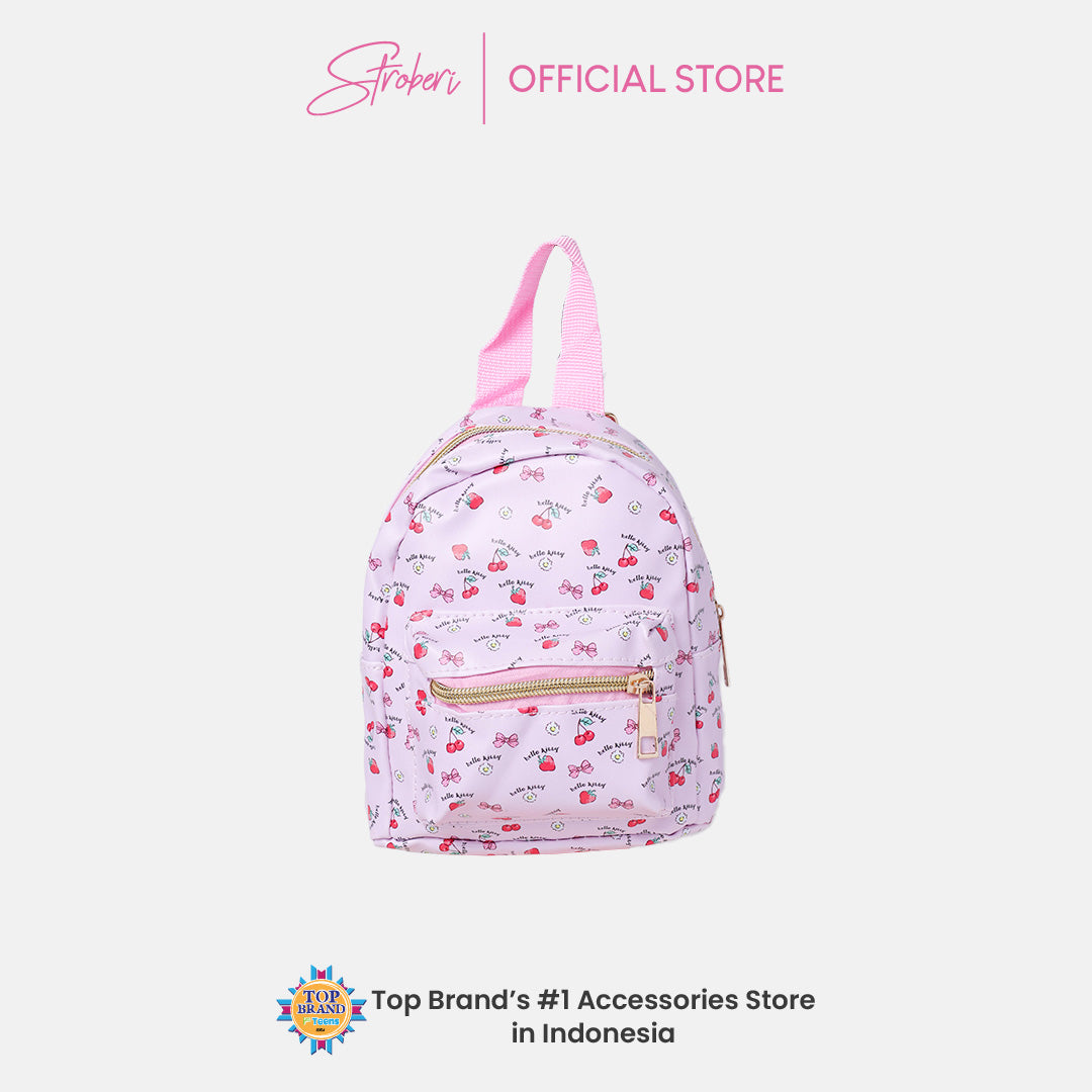 Stroberi Cartoon Mini Backpack