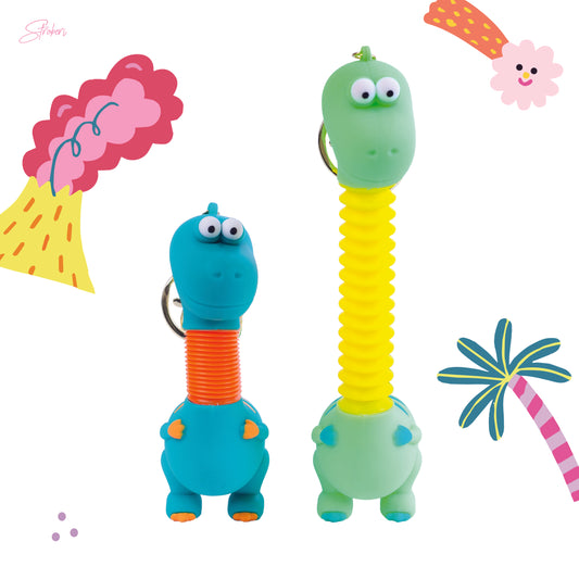 Stroberi Animal & Clay Keychain