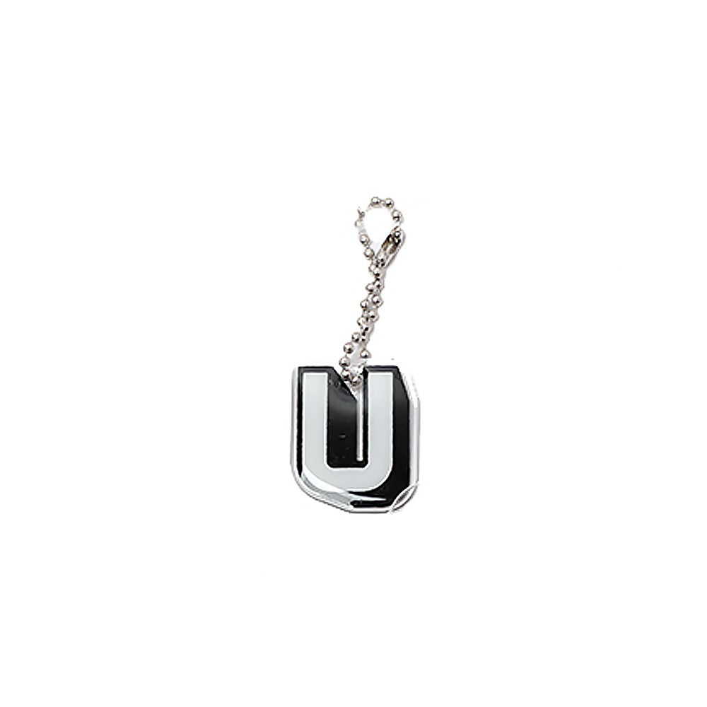 Stroberi Black & White Alphabet Keychain -2