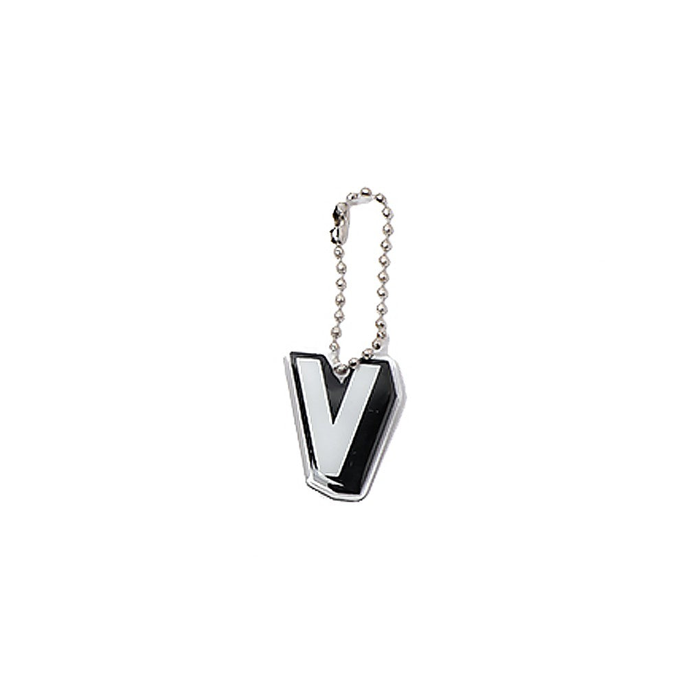 Stroberi Black & White Alphabet Keychain -2