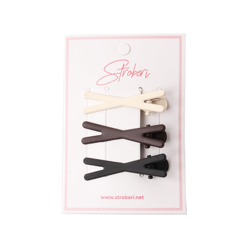 Stroberi Hole Doff Set Hair Clip