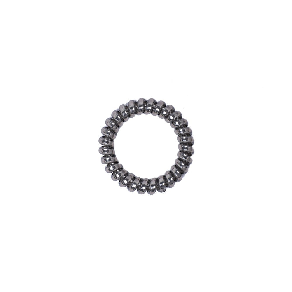 Stroberi Metallic Cable Medium Hair Ties