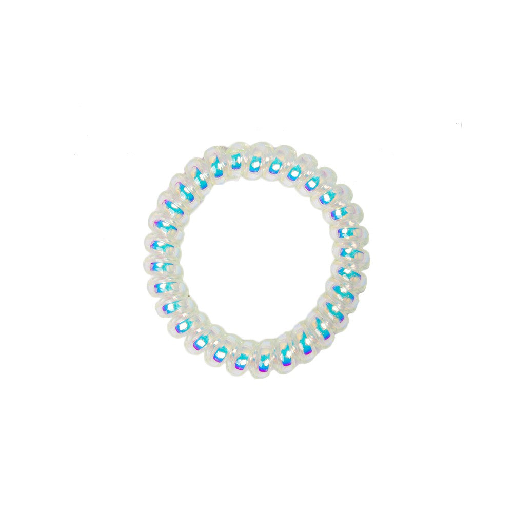 Stroberi Metallic Cable Medium Hair Ties