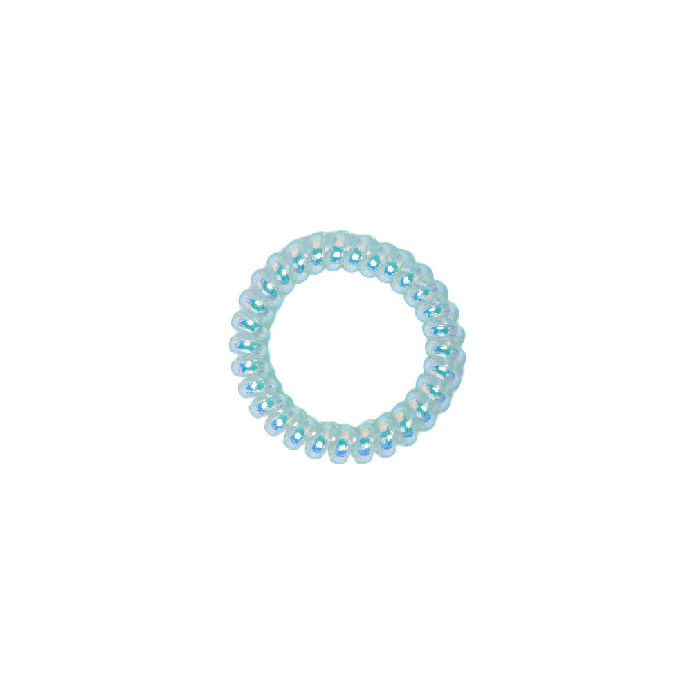 Stroberi Metallic Cable Medium Hair Ties